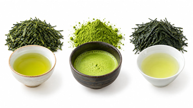 茶葉と緑茶・抹茶